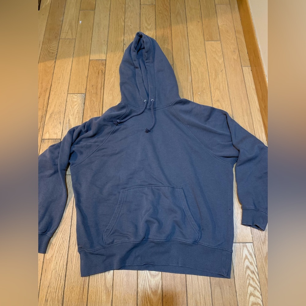 Gray Oversized Hoodie